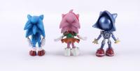 Set De 6 Figuras Miniatura Sonic Personajes De Peluche Shadow Y Cola Modelo De Juguetes Para Niños 5-7cm Regalo De Cumpleaños - details 7