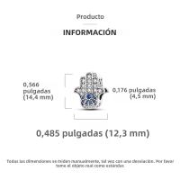 Encantadores Colgantes De Animales De Plata Para Mujer Joyería De Pulsera Y Collar Con Encantos De Pingüino Y Aguacate Pulsera De Bangle - details 41