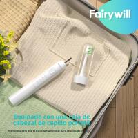 Fairywill Cepillo De Dientes Eléctrico Ultrasonido 42000HZ/min 8pcs Cabezas Recargables Para Adultos Carga Completa En 4h Para 100Días - details 7