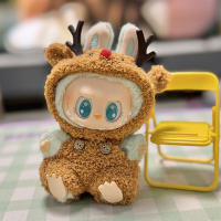 Muñeca De Peluche Miniatura Labubu I Y II 17cm Ropa De Muñeca Coreana Kpop Exo Accesorios DIY Vestido Rosa Regalo Estilo Nuevo - details 18