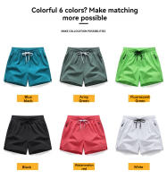 Pantalones Deportivos Casuales De Seda De Hielo Para Hombres Alta Calidad Absorción De Sudor Secado Rápido Para Running Fitness Natación Playa - details 15