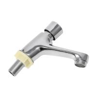 Grifo De Baño Auto-Cerrado Ahorrador De Agua Con Botón De Retraso Accesorio De Baño Material De Acero Inoxidable Montaje En Superficie - details 6