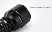 Linterna LED Superpotente 5 Modos De Iluminación L2 Torcha Para Ciclismo Nocturno Camping Senderismo Caza Y Actividades Internas Usar 18650 Negro Material De Aluminio - details 4