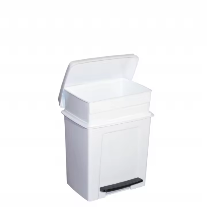 Cubo sanitario pedalbin de 8L F24140 con pedal DENOX – FAMESA - 1