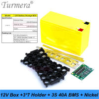 Caja De Almacenamiento De Batería Turmera 12V 7Ah-20Ah Con Portador 3X7 18650 Y BMS 3S 40A Para Motocicleta Reemplazo De Batería De Plomo-Acido - details 9