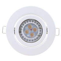 2/6/10PCS Enclavamiento GU10 Soporte De Marco De Aluminio Base MR16 Sin Ajuste Para Bombillas LED De 50mm Material Metálico Para Iluminación De Vestíbulo - details 7