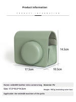 Nueva Funda De Cámara De Piel PU Para Fujifilm Instax Wide 400 Con Correa De Hombro Estilo Bolso Suave Y Silicona - details 2