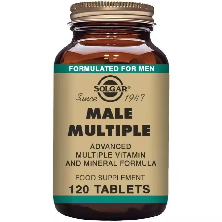 SOLGAR MALE MULTIPLE 120 COMPRIMIDOS - 1