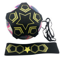 Bolsa De Fútbol Para Niños Equipo De Entrenamiento De Juego Solo Cinturón Auxiliar De Rotación Color Negro + Amarillo Tamaño 23*23cm - details 22