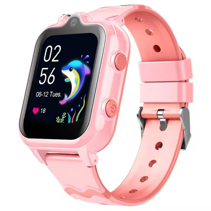 D35-C 4G Niños Reloj Inteligente GPS Rastreador De Dos Vías Videollamada Reloj De Doble Lente Para Niños-Negro - 1