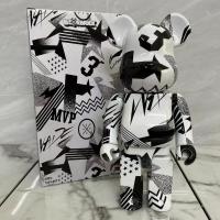 Bearbrick 400% Oso Violento De Bloques De Construcción Muñeca Articulada Decoración De Anillo Juguete Para Regalos - details 30