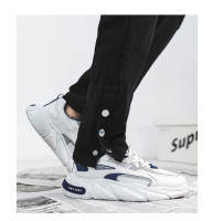 Zapatos Deportivos Casuales Para Hombre 2023 Tendencia Nueva Suela Gruesa Transpirables Malla Zapatillas Con Cordones - details 22