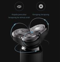 Afeitadora Eléctrica XIAOMI MIJIA S500 Trimmer De Barba Con Tres Cuchillas Cabeza Flotante Para Hombres Afeitadora Seca Y Húmeda Máquina De Afeitar - details 4
