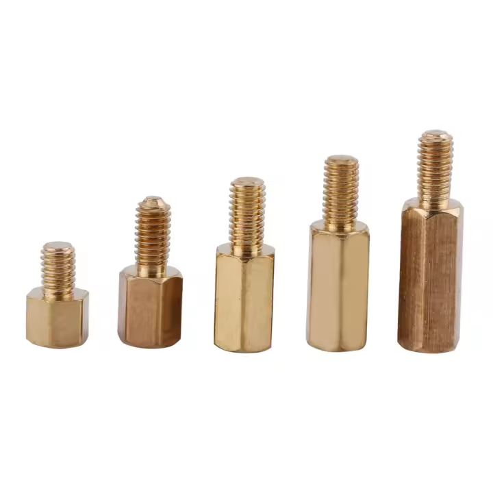 300 Uds M3 separadores hexagonales de latón resistentes al agua macho-hembra y hembra-hembra juego de bricolaje para placa base PCB - 1