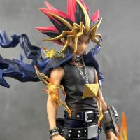 Figura De Anime 28cm Yugi Muto Duel Monsters Monstruos De Cartas PVC Estatua Coleccionable De Modelos Decoración Juguetes Regalos De Navidad - details 11