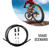 Kit De Tubo De Freno De Bicicleta Con Conector Banjo Para SRAM Flat Mount HRD Rojo Force Apex 2 Metros Accesorios De Bicicleta - details 0