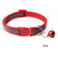 Collar Reflectivo Ajustable Para Gatos Con Campana Y Anillo De Cuello Seguridad Elástica Accesorios Para Mascotas Productos Pet - details 0