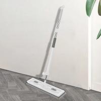 Juego De Mopa De Piso Con Cesta Ampliada Automática Para Limpieza Doméstica Mopa Larga De Microfibra Ecológica Y Sujeción Cuatro Lados - details 0