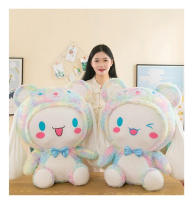 Muñeco De Peluche Grande Sanrio Kawaii Cinnamoroll Perro Cojín Almohada Animado De Dibujos Animados Regalo De Cumpleaños Para Niños Material Suave Y Seguro - details 12