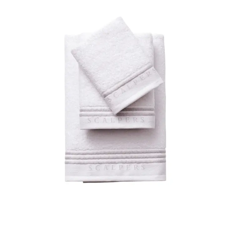 Set toallas de baño (tocador 30x50cm + manos 50x90cm + baño 70x140cm) 450GSM en algodón varios colores Scalpers Home - 1