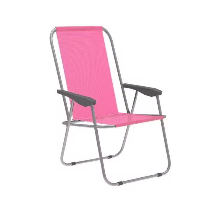 Marbueno Silla Plegable Surtido Acero Playa y Piscina 59X51X83 cm 10355 - 1