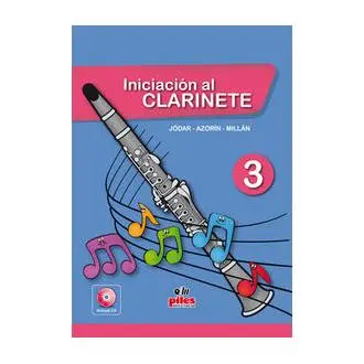 Libro INICIACION AL CLARINETE 3 Editorial PILES - 1