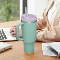 Tapa De Repuesto Para Taza Stanley De 40 Oz Con Pajita Giratoria Anti-Derrame Y Reutilizable Cubierta De Tumbler Resistente Al Salpicado Accesorios Para Tazas De Deporte - details 4