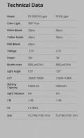 AMBITFUL Luz De Video RGB Mini LED Panel De Luz LED Recargable 1800mAh Para Fotografía Y Video En YouTube TikTok - details 16