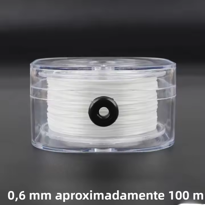 Cordel Elástico De Cristal Para Joyería DIY 30-100M/Rol 0.2-1mm Para Pulseras Y Collares Hilo De Estiramiento Para Bracelets - 1