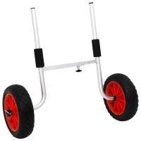 vidaXL Carrito kayak desmontable aluminio 100 kg - details 1
