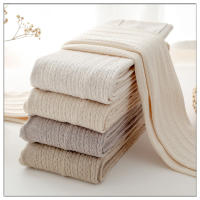 Medias De Pescar Japonesas Para Mujer Blancas Tejidas Con Torsión Leggings Elásticos De Otoño Solids Medias De Ropa Interior - details 2