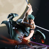 Figura De Acción Anime One Piece 10cm Roronoa Zoro Triple Hoja Sa-Maximum PVC Colección Modelo Juguetes Muñeca Regalo Para Niños - details 0
