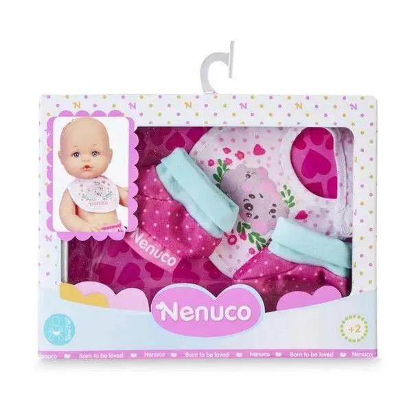 Nenuco 35cm Accessorios - Babero y Patucos (8410779092625) - 1
