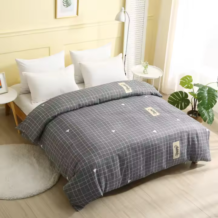 Ropa de Cama 230x200 de 4 piezas-fundas nórdica de 150x200 con fundas de almohada - 1