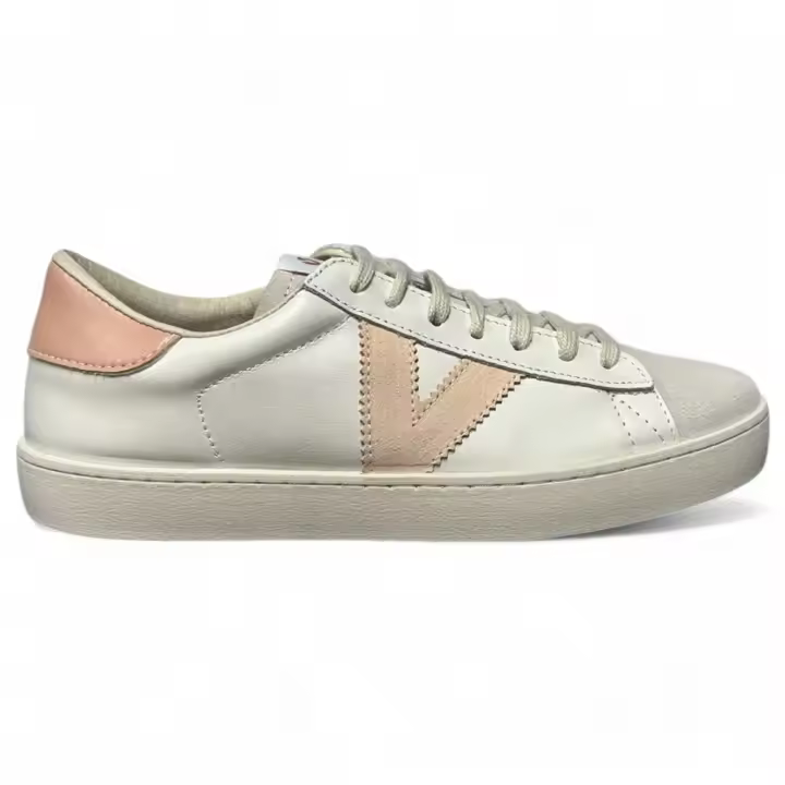 Zapatillas casual sneakers para mujer Victoria Berlín Piel & Serraje 1126142 Pomelo - 1