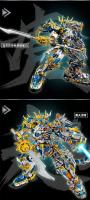 Juguetes De Bloques De Construcción Mecánica WUKONG Juego De Monarca Simio Series De Robot Warrior ZHAOYUN Modelo Heroico Para Niños Regalo Para Chicos - details 17