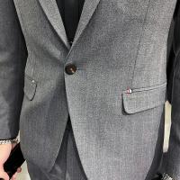 Traje De Boda Para Hombre De Alta Calidad Dos Piezas Traje De Negocios Casual Banquete Ensemble De Lujo Con Pantalones - details 26