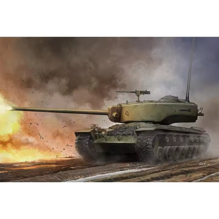 HOBBY BOSS 84513 US T34 PESADO TANQUE 1/35 KIT - 1