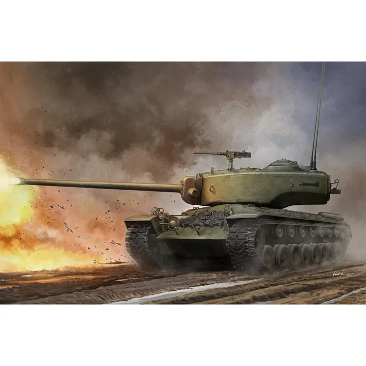HOBBY BOSS 84513 US T34 PESADO TANQUE 1/35 KIT - 1