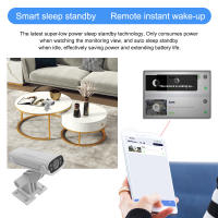 Cámara De Seguridad Mini Para El Hogar WiFi Inalámbrica Con Vistas Remotas Nanny Cam Super Pequeña Y Vida Útil De La Batería Longitudinal - details 2