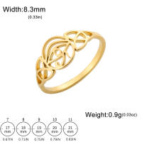Anillo De Acero Inoxidable Lemegeton Ojo De Horus Antiguo Egipto Amuleto Irlandés Para Mujer Joyería De Fiesta Boda Protección Vintage Unisex - details 9