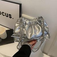 Bolso De Hombro Para Mujer Diseño Pliega Unilateral Cuero PU Bolso De Mano Sencillo Casual Bolso De Buho Pequeño Con Cremallera - details 2