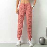 Pantalones De Fitness Para Mujer Antiarrugas Y Adelgazantes Leggings Sueltos Para Correr Pantalones Casuales De Secado Rápido Harlan - details 5