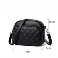 Bolso De Hombro Crossbody Para Mujer En PU Suave Con Cierre De Cremallera Y Detalles De Acero Inoxidable Estilo Fashion Solid Color - details 19