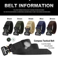 Cinturón Unisex De Lona De Alta Calidad Para Deporte Y Jeans Cinturón Multifuncional Al Aire Libre De Nylon Para Hombres Y Mujeres De Lujo - details 4