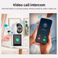 Cámara IP FUERS 1080P WIFI Con Pantalla De 2.8 Pulgadas Monitor De Bebé Cámara CCTV Inteligente Auto Traccióndoble Lente De 3.6mm Para Hogar Inteligente - details 3