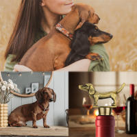Tapa De Botella De Vino Para Perros/Cats Decorativa De Aleación De Zinc Y Silicona Herramientas De Accesorios Para Vino - details 20