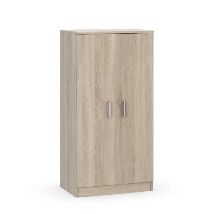 ARMARIO ZAPATERO 6 BALDAS 108X55X36 CM ROBLE CANADIAN - 1