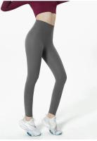 Leggings De Yoga Para Mujer De Cintura Alta Push up Fitness Running Energía Sin Costuras Leggings De Gimnasio Para Chica - details 17