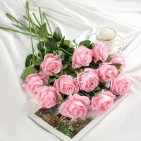 12pcs Arreglo De Rosas Artificiales Realistas Para Bodas Cumpleaños Y Más Decoración Floral Para El Hogar Y Arreglo De Flores - details 5